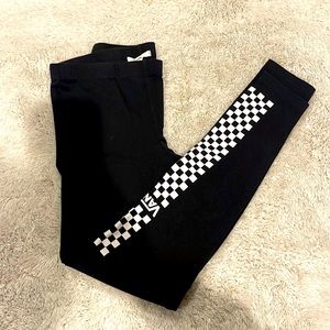 Womens Vans Chalkboard Classic Leggings size S